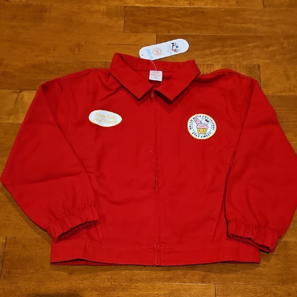 Nwt Girls Hello Kitty And Friends Zip Up Jkt